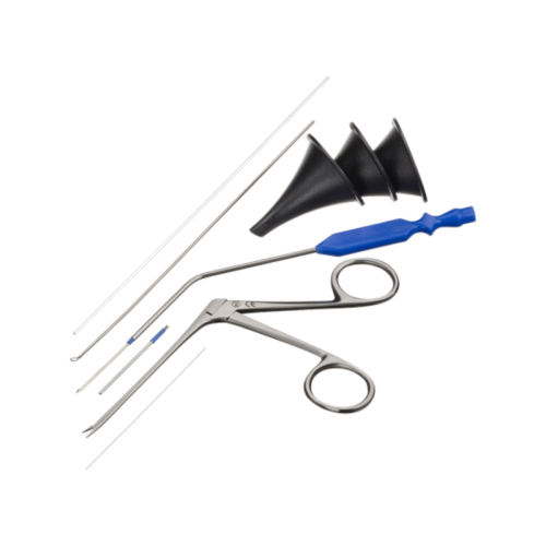 Regular Myringotomy Kit With Micro Alligator Forceps x 10