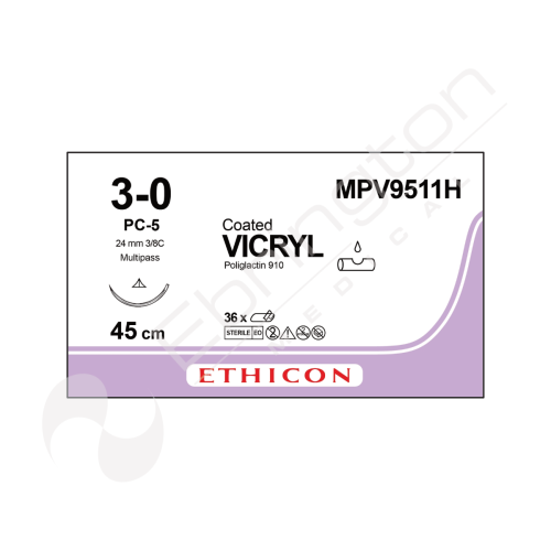 Vicryl Sutures MPV9511H x 36