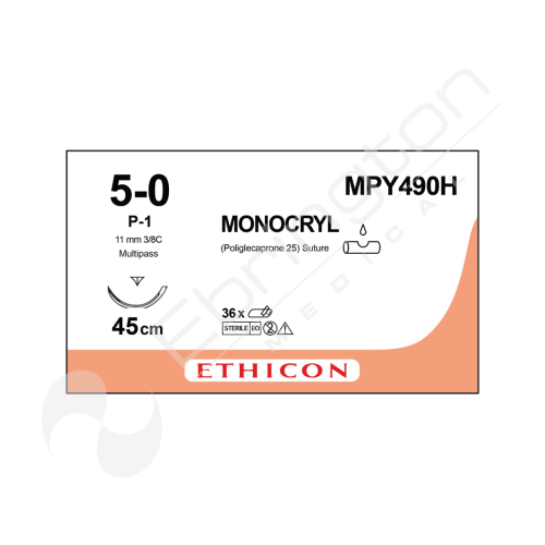 Monocryl Plus Sutures MPY490H x 36