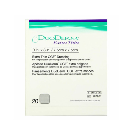 DuoDerm Dressing - 187951 - 7.5cm x 7.5cm x 5
