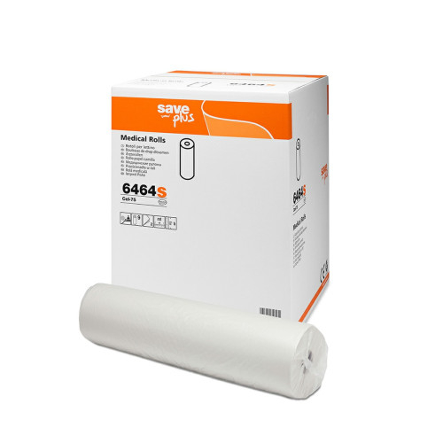 50cm (20in) Embossed Couch Roll (48 Metres) x 9 rolls