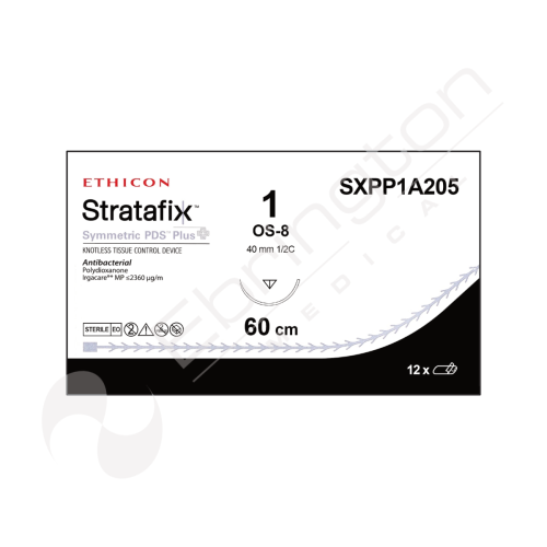 Stratafix Spiral PDS Plus Sutures SXPP1A205 x 12