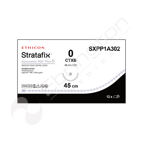 Stratafix Spiral PDS Plus Sutures SXPP1A302 x 12