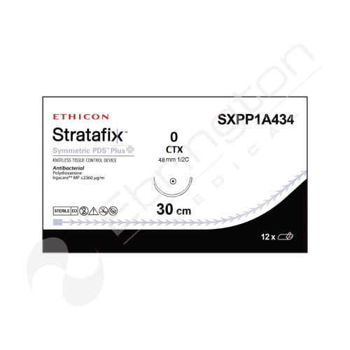 Stratafix Spiral PDS Plus Sutures SXPP1A434 x 12