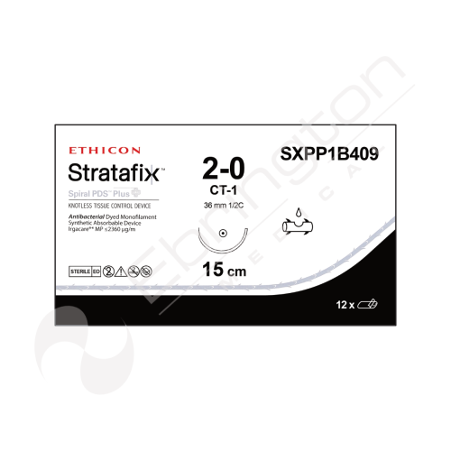 Stratafix Spiral PDS Plus Sutures SXPP1B409 x 12
