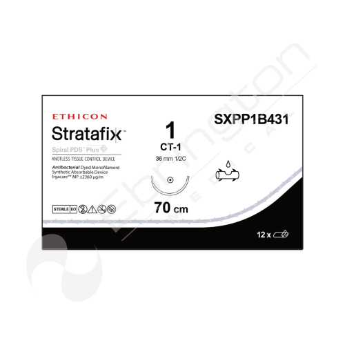 Stratafix Spiral PDS Plus Sutures SXPP1B431 x 12