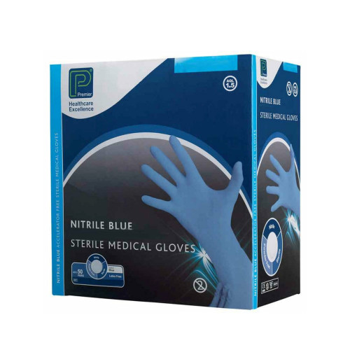 Sterile Nitrile Gloves x 50prs - Large