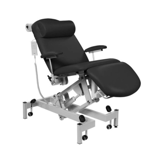 Sunflower Fusion Treatment Chair with Single Foot Section - Electric Height and Tilting Seat