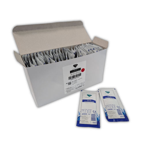 Emerald Ultrasound Gel 20ml Sterile Sachets x 50