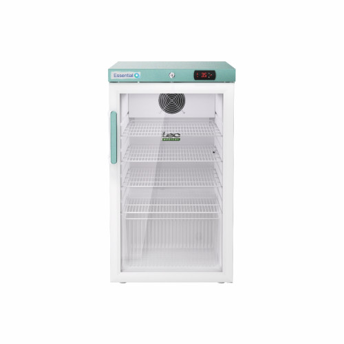 PEGR120DC Pharmacy Essential Fridge with Glass Door - 120 Litre