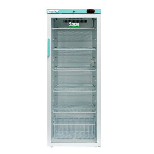 PPGR310BT Pharmacy Plus Bluetooth Enabled Fridge with Glass Door & Digilock - 310 Litre