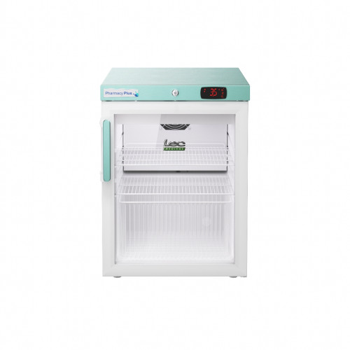 PPGR80BT Pharmacy Plus Bluetooth Fridge with Glass Door - 80 Litre