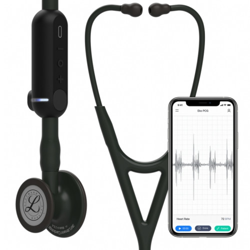 Littmann CORE Digital Stethoscope - All Black Tubing & Chestpiece