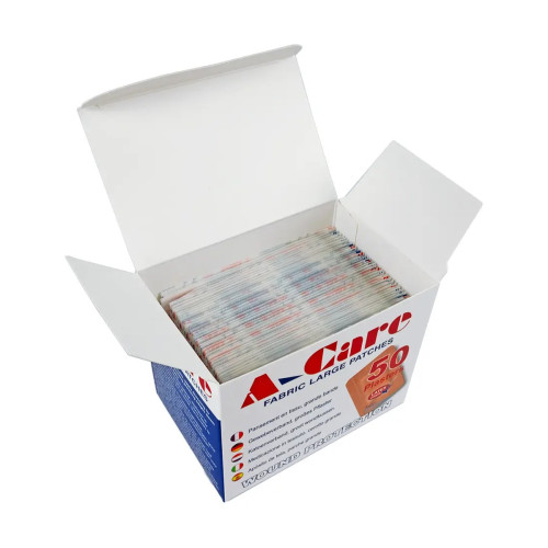 A-Care Fabric Large Patch Plasters (7.2cm x 5cm) x 50, hover view