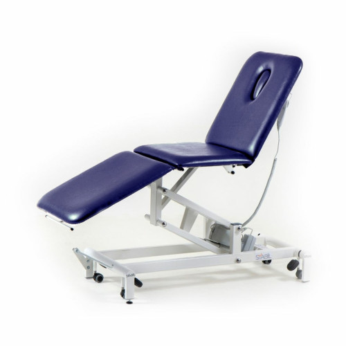 Stabil Komfort 3 Section Electric Couch - Navy