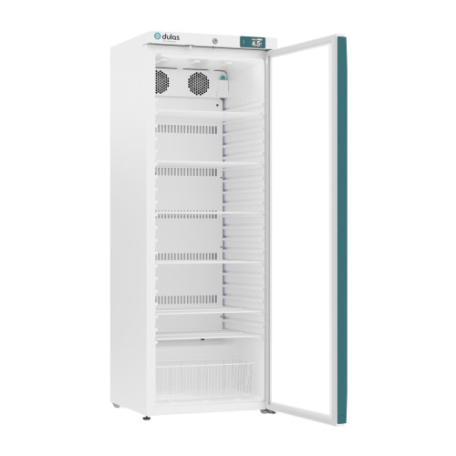 Dulas DLS340PG Pharmacy Fridge with Glass Door - 340 Litre