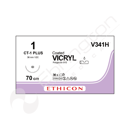 Vicryl Sutures V341H x 36
