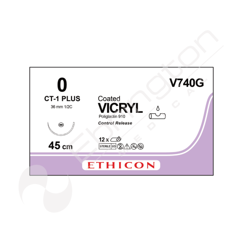 Vicryl Sutures V740G x 12