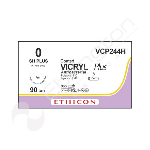 Vicryl Plus Sutures VCP244H x 36
