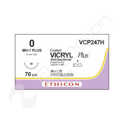 Vicryl Plus Sutures VCP247H x 36