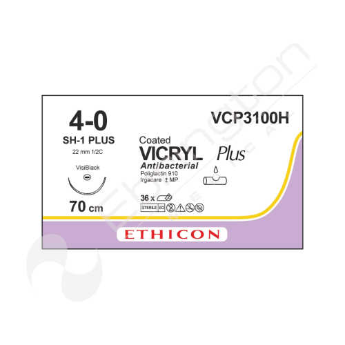 Vicryl Plus Sutures VCP3100H x 36