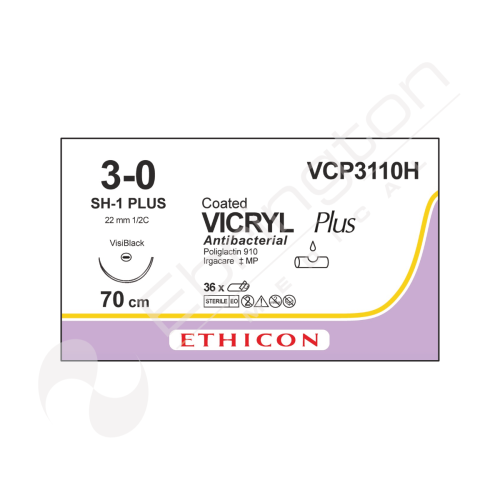 Vicryl Plus Sutures VCP3110H x 36