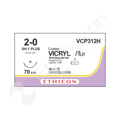 Vicryl Plus Sutures VCP312H x 36