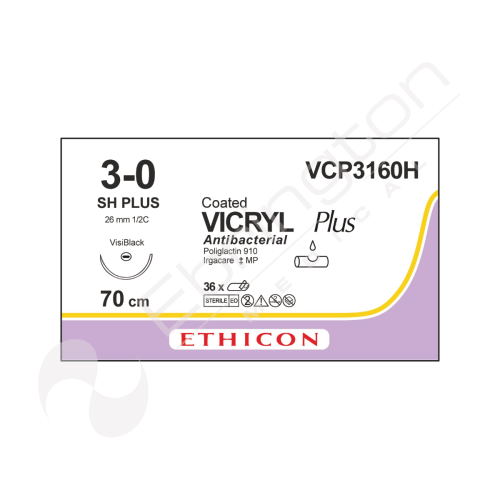 Vicryl Plus Sutures VCP3160H x 36