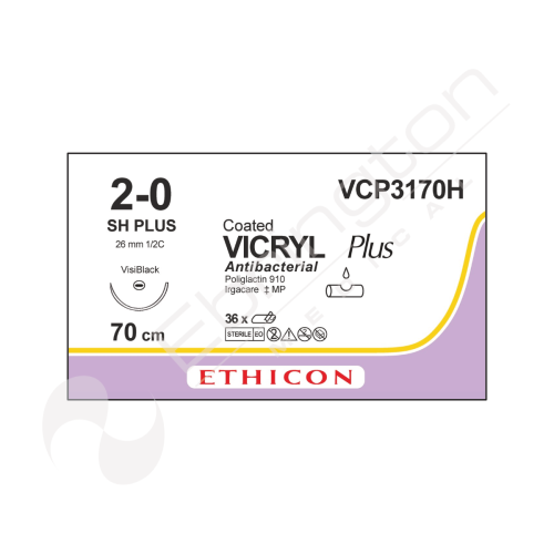 Vicryl Plus Sutures VCP3170H x 36