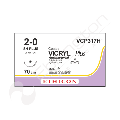 Vicryl Plus Sutures VCP317H x 36