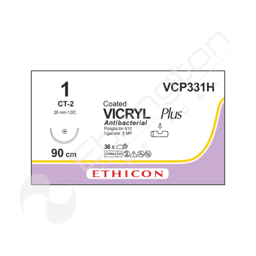 Vicryl Plus Sutures VCP331H x 36