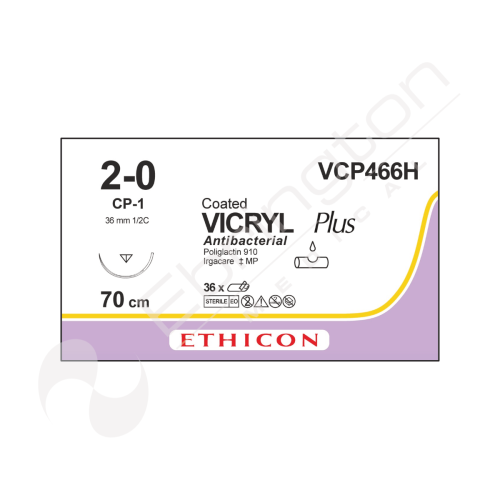 Vicryl Plus Sutures VCP466H x 36