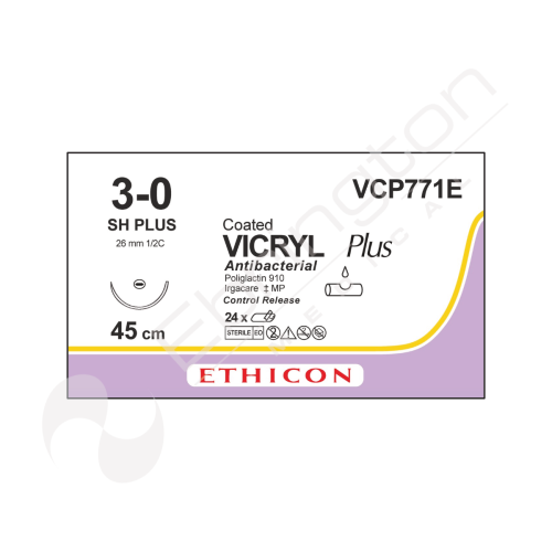 Vicryl Plus Sutures VCP771E x 24