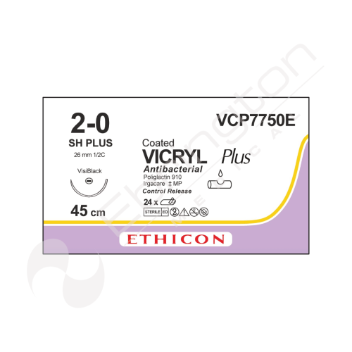Vicryl Plus Sutures VCP7750E x 24