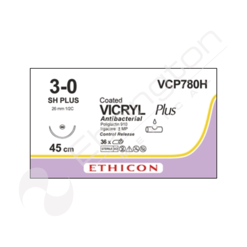Vicryl Plus Sutures VCP780H x 36