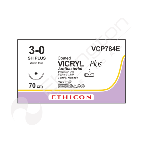 Vicryl Plus Sutures VCP784E x 24