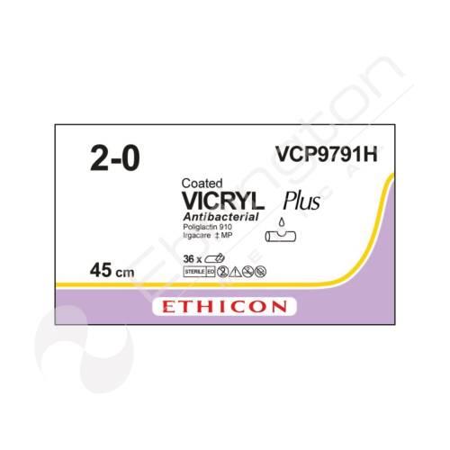 Vicryl Plus Sutures VCP9791H x 36
