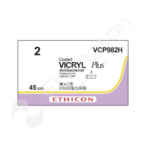 Vicryl Plus Sutures VCP982H x 36