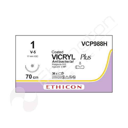 Vicryl Plus Sutures VCP988H x 36