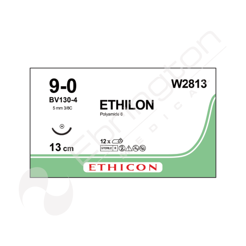Ethilon Sutures W2813 x 12