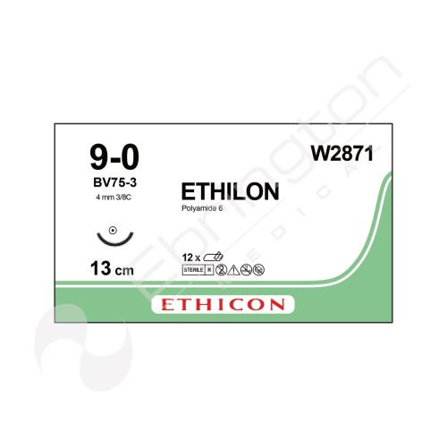 Ethilon Sutures W2871 x 12