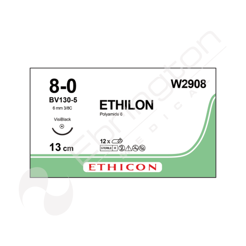 Ethilon Sutures W2908 x 12