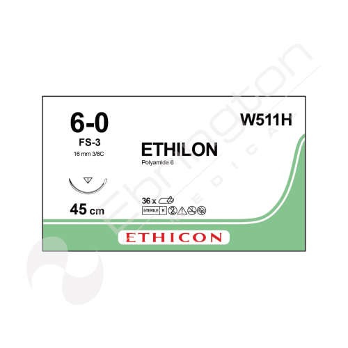 Ethilon Sutures W511H x 36