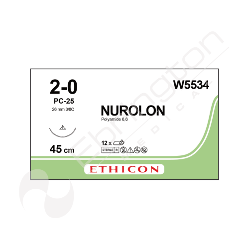 Nurolon Sutures W5534 x 12