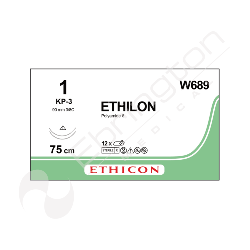 Ethilon Sutures W689 x 12