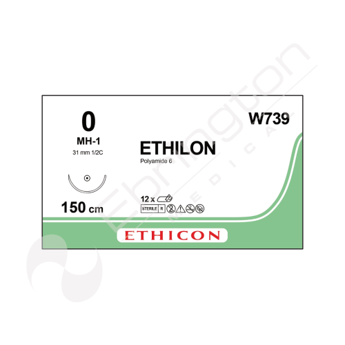 Ethilon Sutures W739 x 12