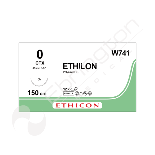 Ethilon Sutures W741 x 12