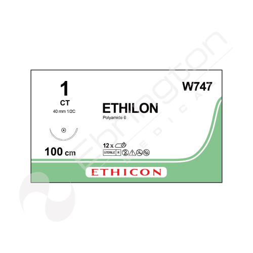 Ethilon Sutures W747 x 12
