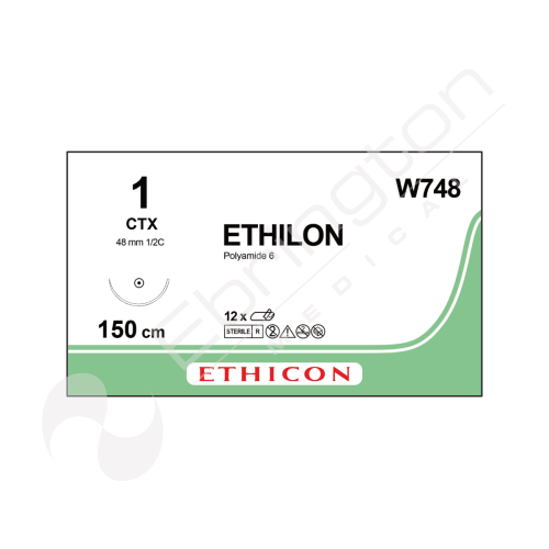 Ethilon Sutures W748 x 12