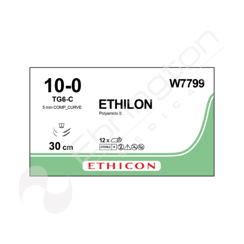Ethilon Sutures W7799 x 12